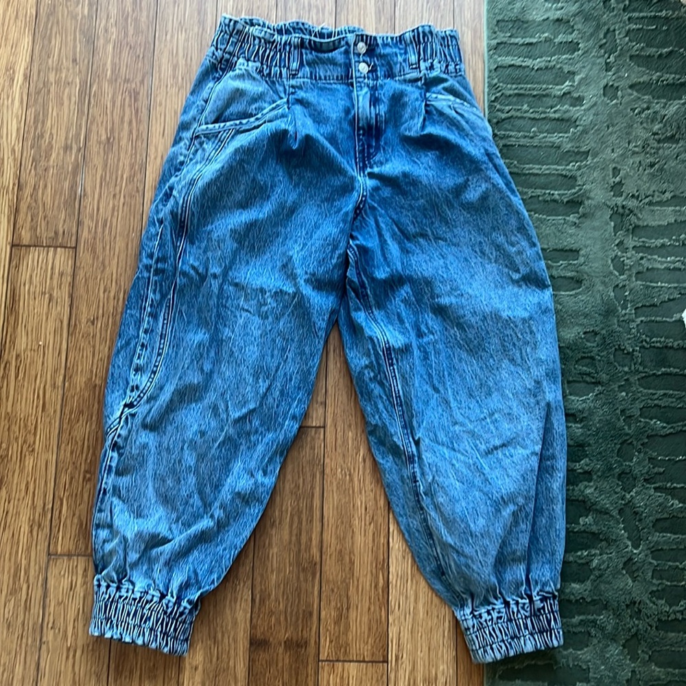 Free People Harem Denim Jean